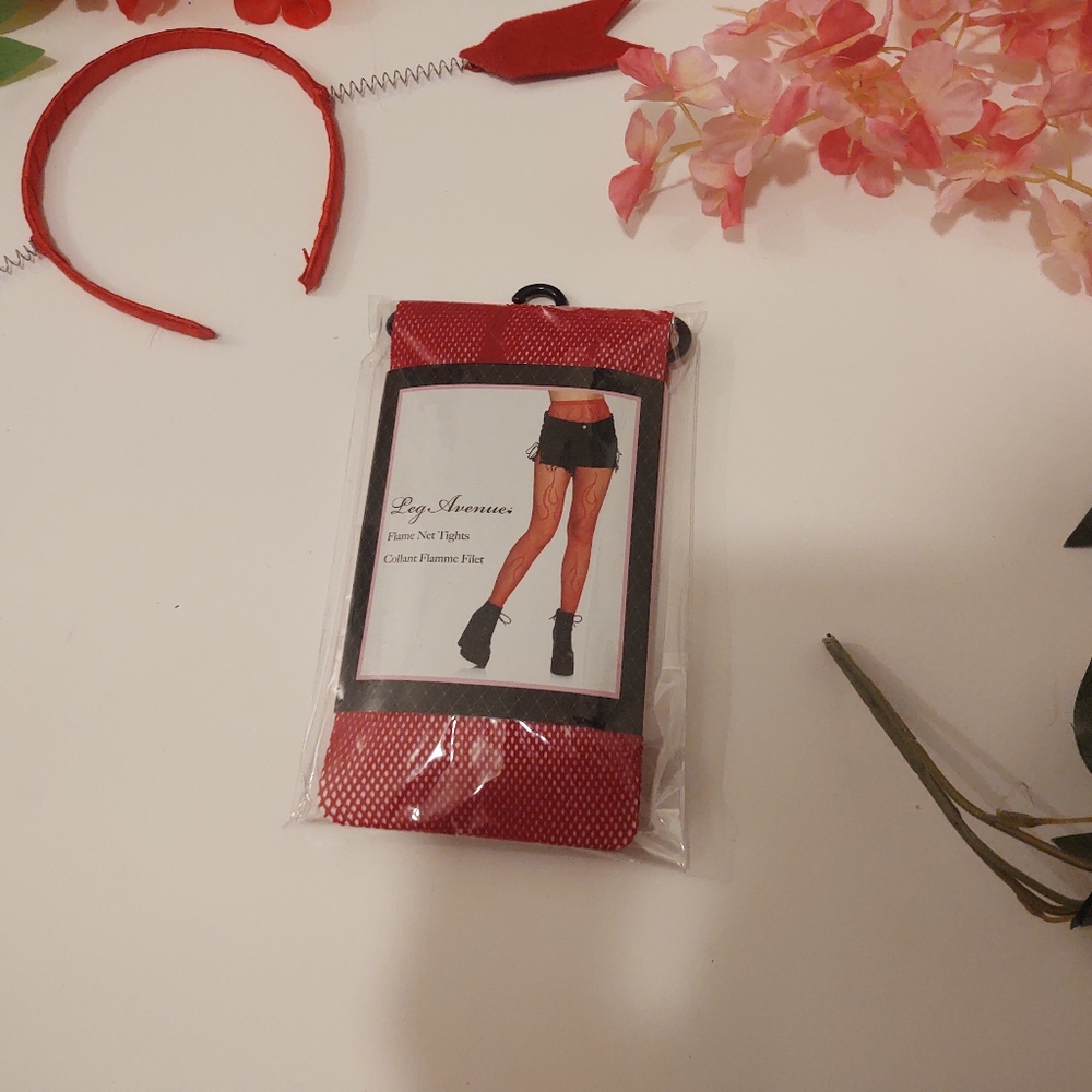 Flame Net Tights